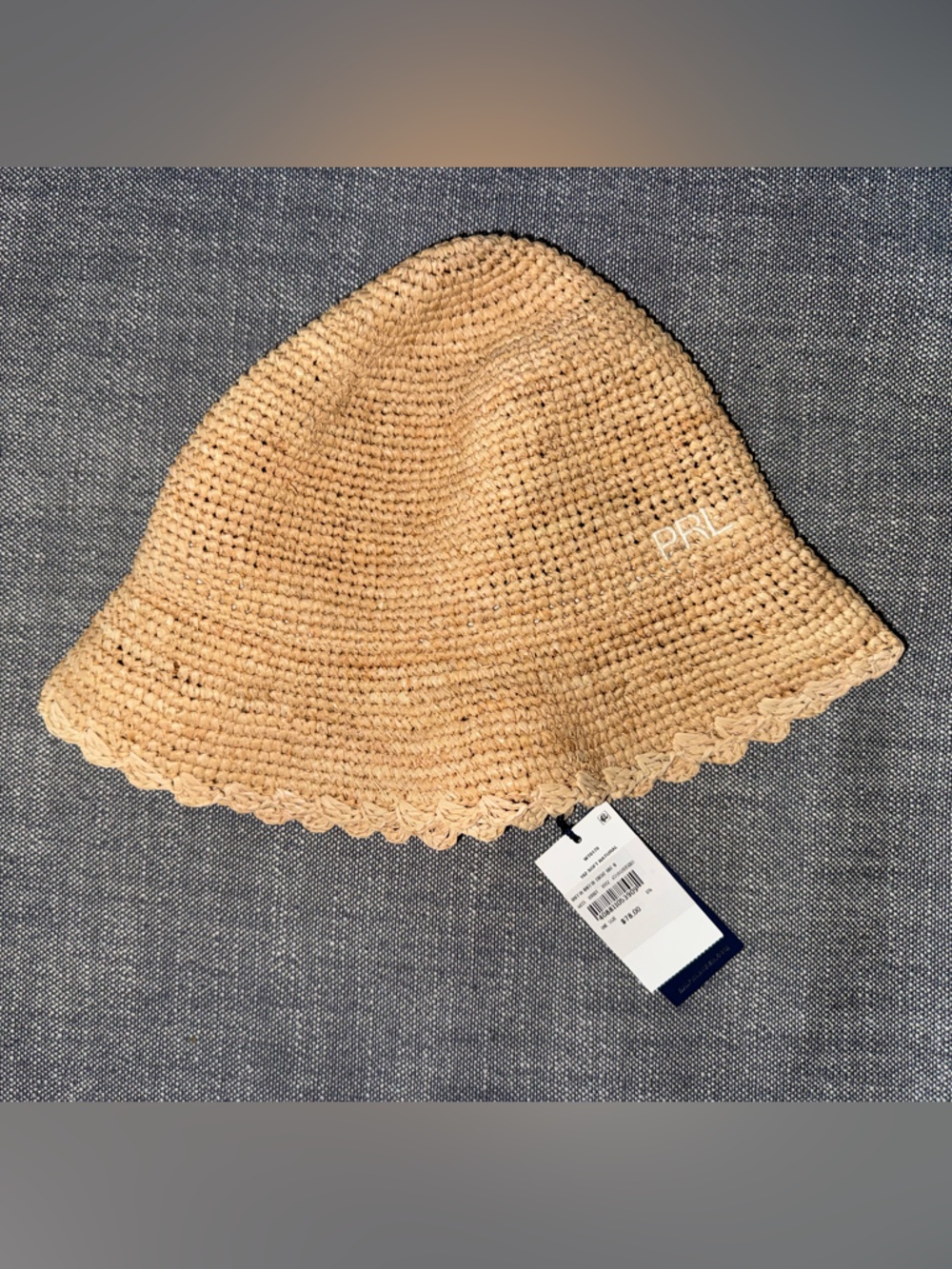 Ralph Lauren Raffia Bucket Hat